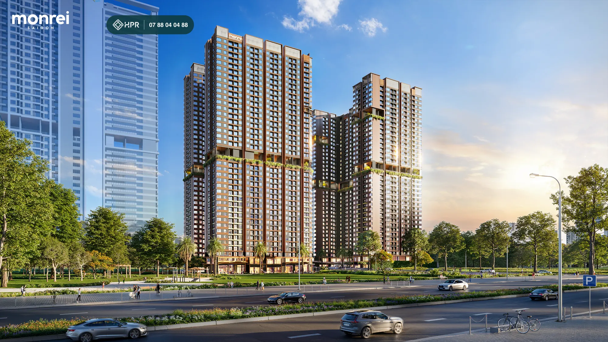 Mặt tiền dự án ban ngày
